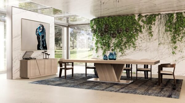 Mueble Nova Domus Victoria - Buffet italiano
  moderno de nogal Caracalla – Envíos a todo México | FurnitureMX