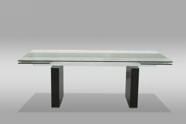 Mesa de comedor Mesa de comedor extensible de
cristal moderna Lisboa – Envíos a todo México | FurnitureMX