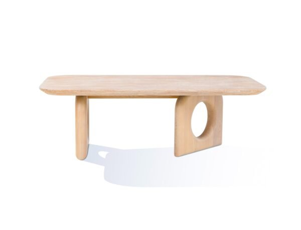 Mueble Nova Domus Osaka - Moderna mesa de centro de
  mármol sintético + fresno natural – Envíos a todo México | FurnitureMX