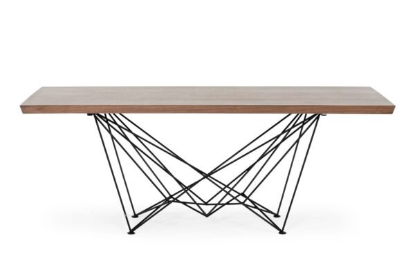 Mesa de comedor Mesa de comedor moderna Modrest
  Naomi de nogal – Envíos a todo México | FurnitureMX