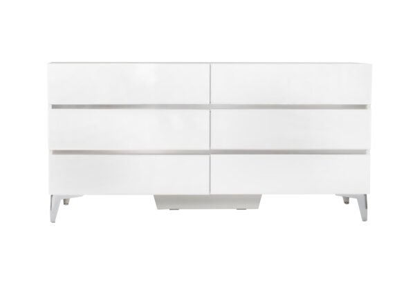 Cómoda Nova Domus Angela - Cómoda blanca moderna
  italiana – Envíos a todo México | FurnitureMX