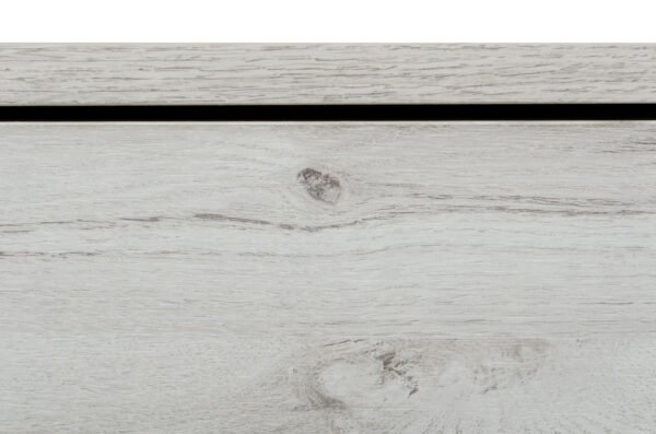 Mueble Nova Domus Asus - Mesita de noche italiana
  moderna de roble blanco lavado – Envíos a todo México | FurnitureMX