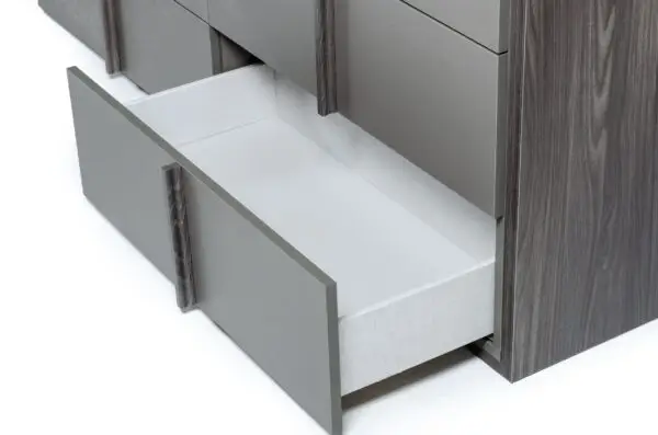 Cómoda Nova Domus Lucia - Cómoda italiana moderna
de olmo y gris mate – Envíos a todo México | FurnitureMX