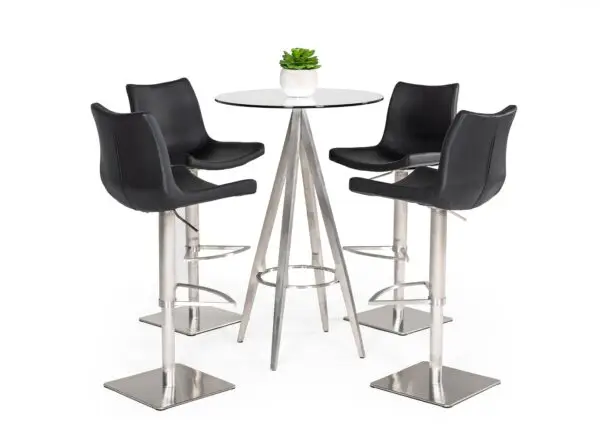 Mueble Modrest Dallas - Mesa alta moderna en color
  negro – Envíos a todo México | FurnitureMX