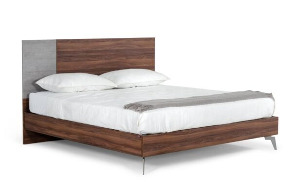Mueble Nova Domus Palermo - Juego de dormitorio
  italiano moderno de imitación de hormigón y Noce Bodrum – Envíos a todo
  México | FurnitureMX