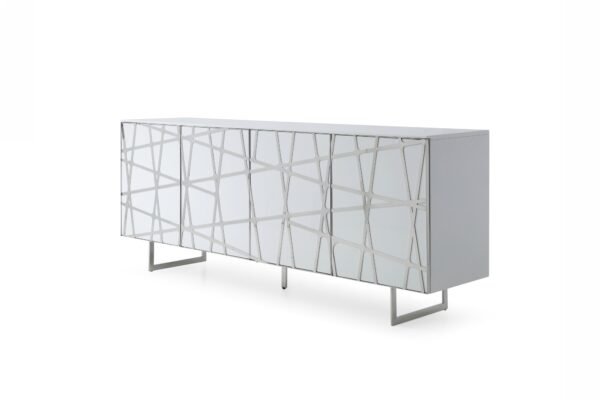 Mueble Modrest Kilson - Buffet blanco moderno –
  Envíos a todo México | FurnitureMX