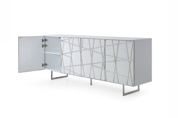 Mueble Modrest Kilson - Buffet blanco moderno –
  Envíos a todo México | FurnitureMX