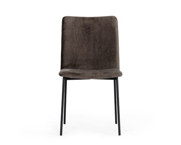 Mueble Modrest Maggie - Silla de comedor moderna en
  negro y marrón (juego de 2) – Envíos a todo México | FurnitureMX