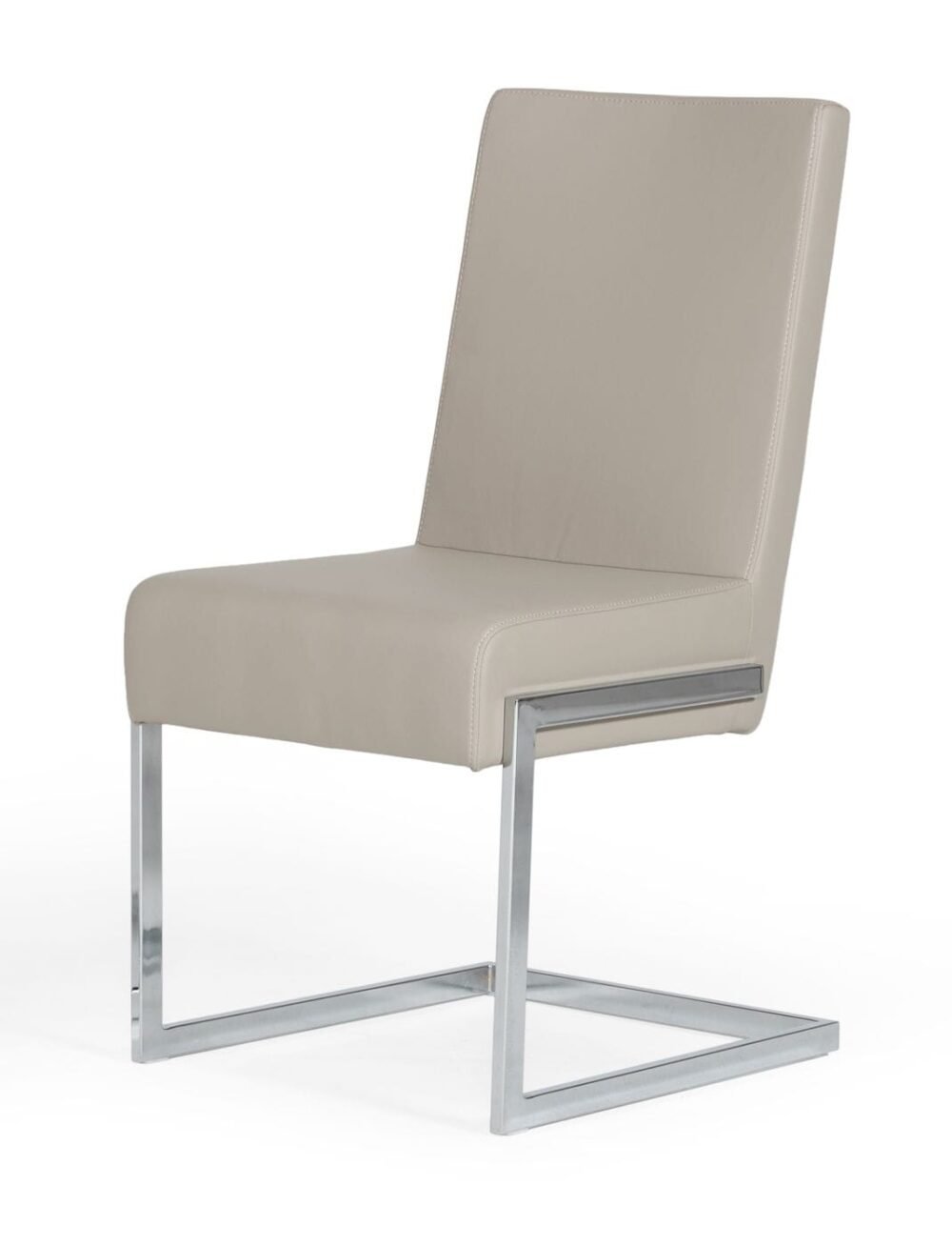 Modrest Batavia – Silla de comedor moderna gris (juego de 2)