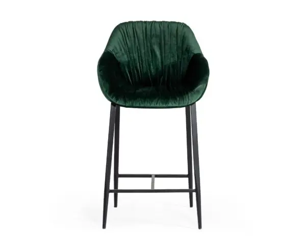 Banco Modrest Katrina - Taburete de bar moderno de
tela verde – Envíos a todo México | FurnitureMX