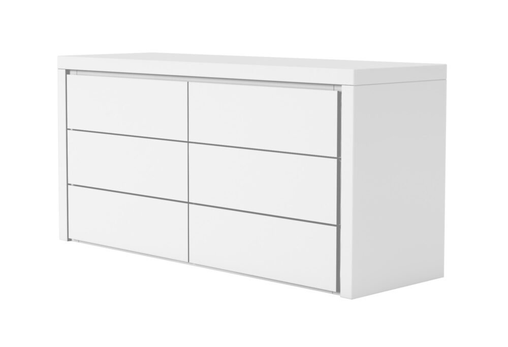 Modrest Adan – Cómoda blanca moderna