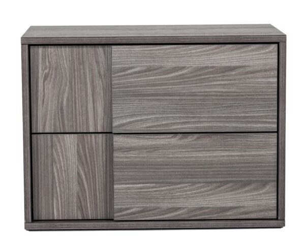 Mueble Nova Domus Asus - Juego de dormitorio
  italiano moderno en color gris olmo – Envíos a todo México | FurnitureMX