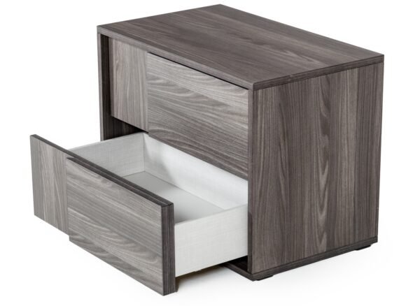 Mueble Nova Domus Asus - Juego de dormitorio
  italiano moderno en color gris olmo – Envíos a todo México | FurnitureMX