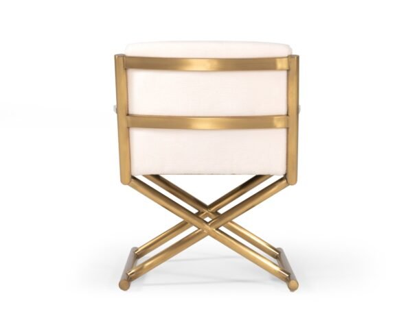 Mueble Modrest Haxtun - Silla decorativa Sherpa
  color crema moderna – Envíos a todo México | FurnitureMX