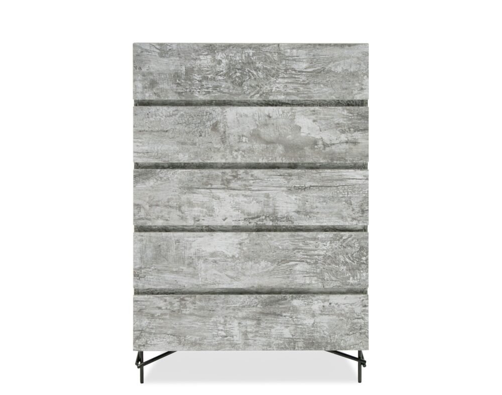 Nova Domus Aria – Cómoda italiana moderna multicolor gris con textura