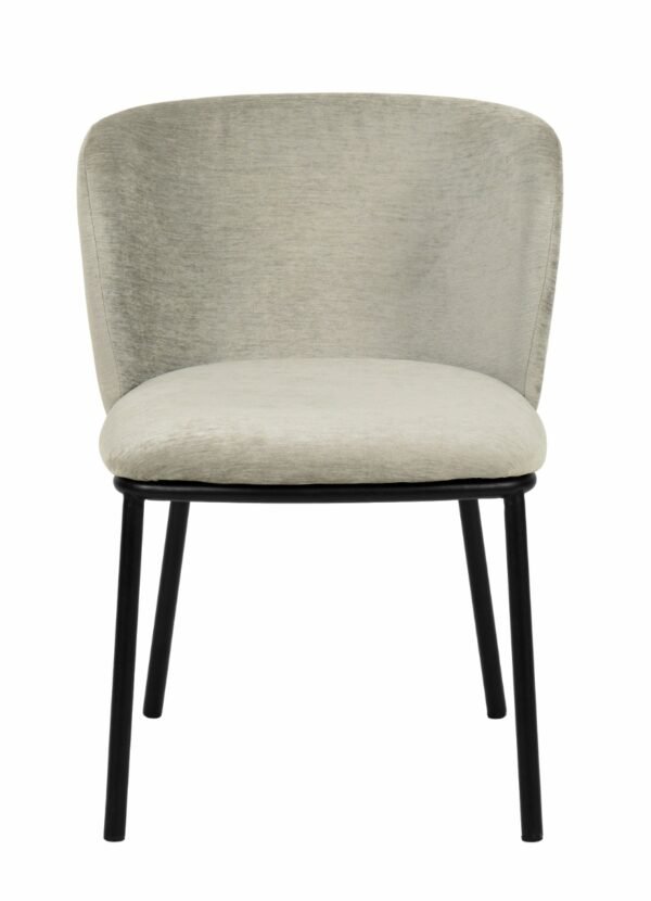 Mueble Modrest Bessie - Juego de 2 sillas de
  comedor modernas en color gris – Envíos a todo México | FurnitureMX