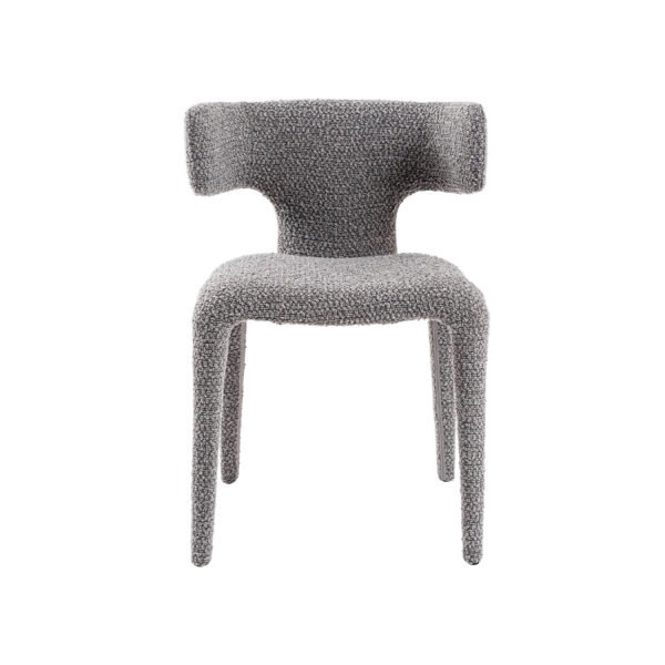 Mueble Modrest Saehee - Silla de comedor moderna de
  tela gris – Envíos a todo México | FurnitureMX