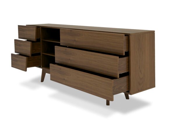 Cómoda Modrest Abelard - Cómoda de nogal de
  mediados de siglo – Envíos a todo México | FurnitureMX