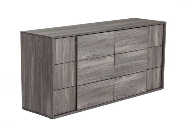 Cómoda Nova Domus Asus - Cómoda italiana moderna en
  color gris olmo – Envíos a todo México | FurnitureMX