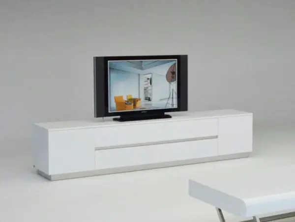 Mueble A&X Skyline moderno mueble para TV de
cocodrilo blanco – Envíos a todo México | FurnitureMX