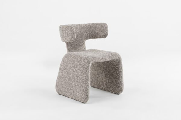 Mueble Modrest Bergman - Silla de comedor moderna
  de tela color blanquecino – Envíos a todo México | FurnitureMX