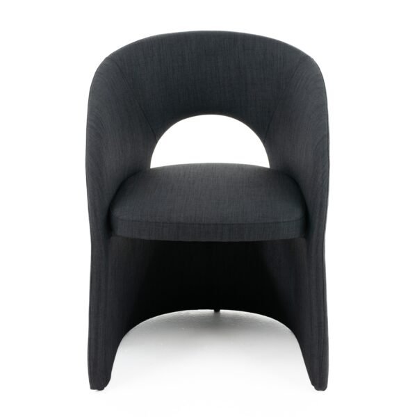 Mueble Modrest Brea - Silla de comedor de tela
  color carbón – Envíos a todo México | FurnitureMX