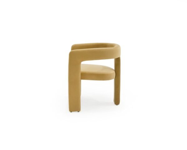 Mueble Modrest Cherish - Silla de comedor moderna
  de tela color canela – Envíos a todo México | FurnitureMX