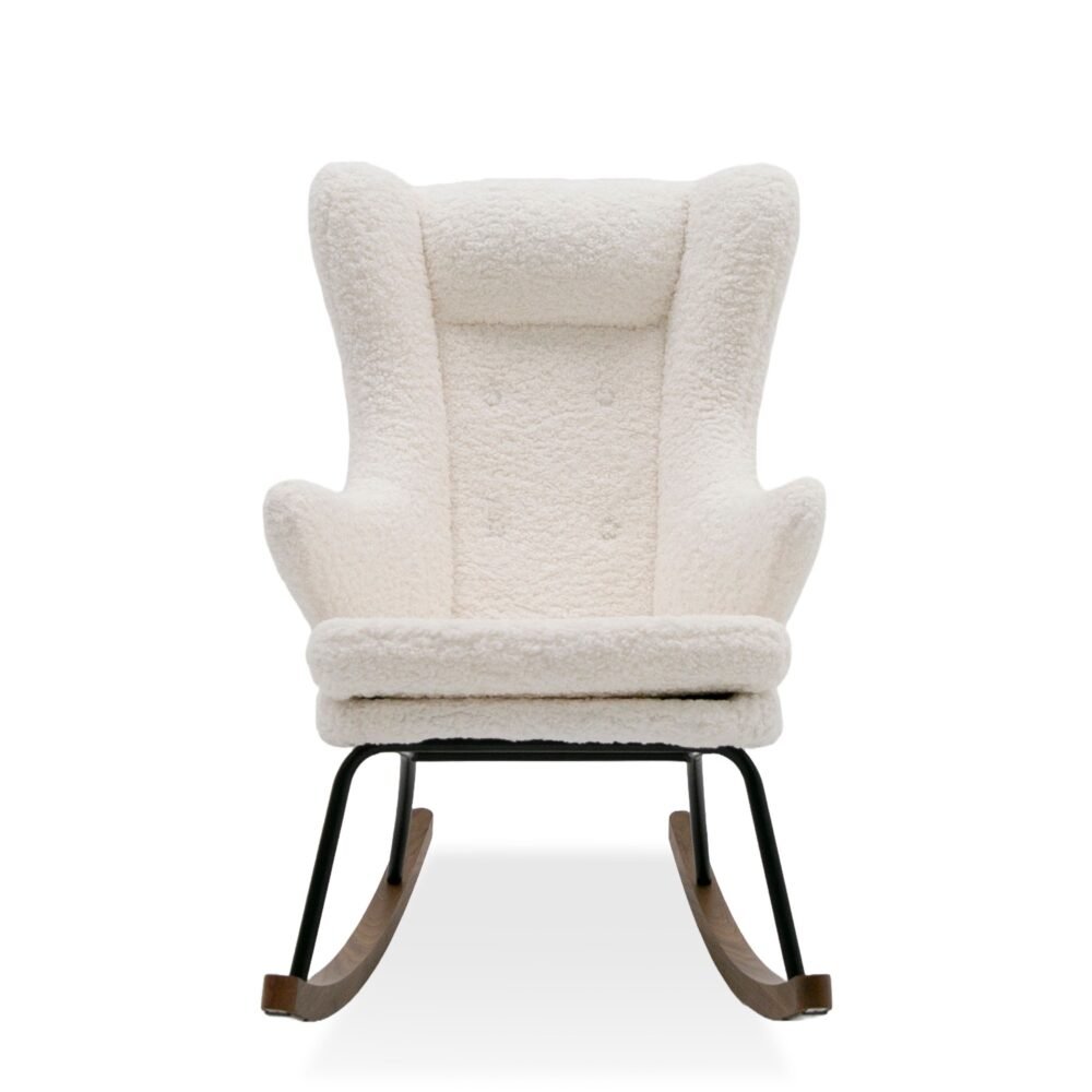 Modrest Colfax – Mecedora moderna de oveja blanca