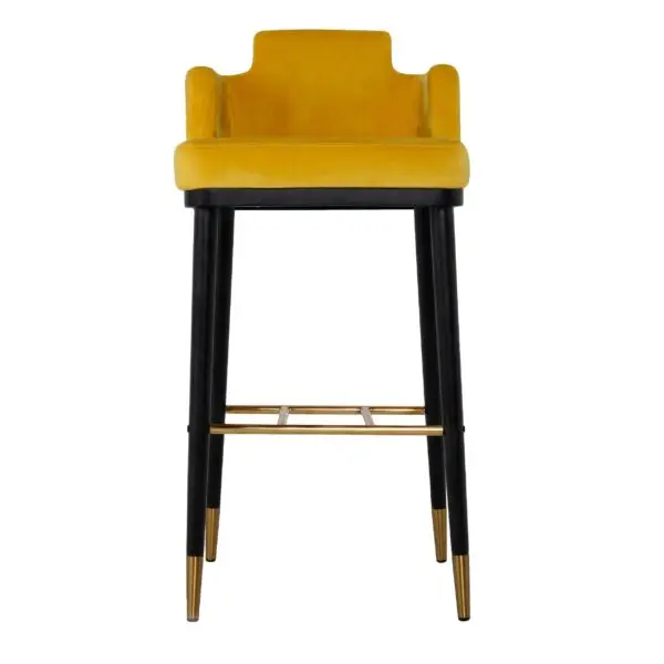 Banco Modrest Conifer - Taburete de bar moderno y
glamuroso en amarillo – Envíos a todo México | FurnitureMX