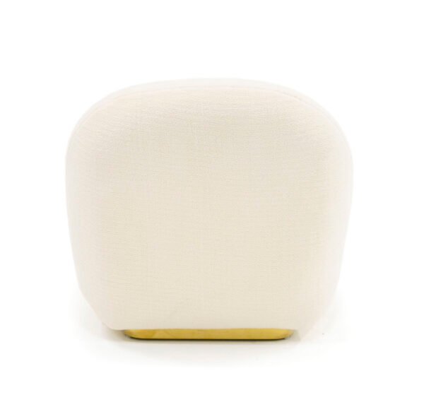 Mueble Modrest Crestone - Silla decorativa moderna
  de sherpa blanca – Envíos a todo México | FurnitureMX