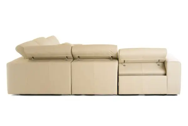 Mueble Lamod Italia Dalton - Seccional + sillones
reclinables de cuero color crema italiano moderno – Envíos a todo México |
FurnitureMX
