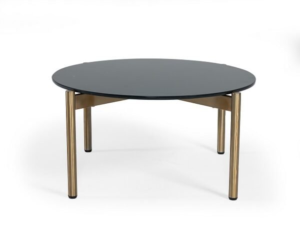 Mueble Modrest Denzel - Mármol negro + mesa de
  centro dorada – Envíos a todo México | FurnitureMX