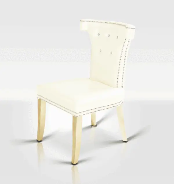 Mueble Silla de comedor de cuero blanco Beatrice de
A&X – Envíos a todo México | FurnitureMX
