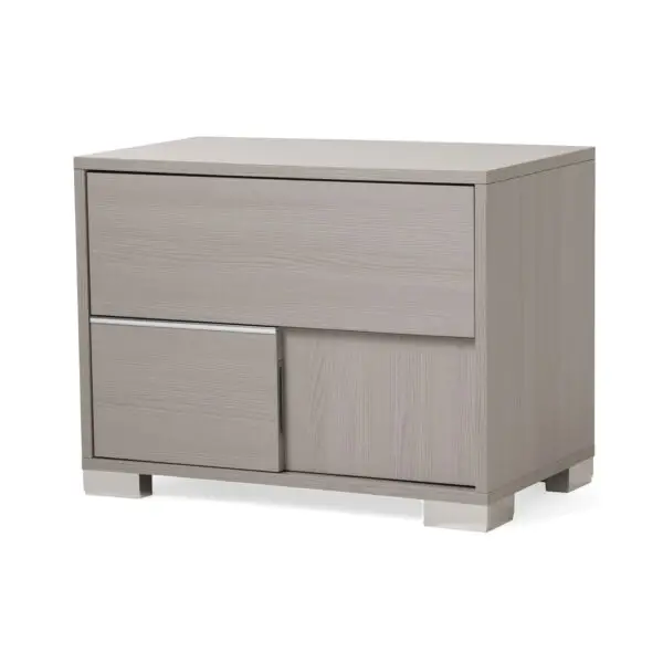 Mueble Mesita de noche gris moderna italiana
Modrest Ethan – Envíos a todo México | FurnitureMX