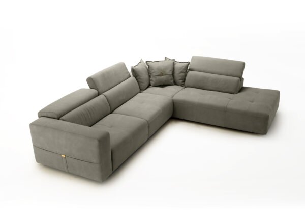 Sala Lamod Italia Grande - Sofá seccional italiano
  RAF gris oscuro – Envíos a todo México | FurnitureMX