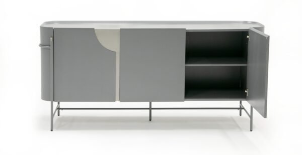 Mueble Modrest Hadley - Buffet gris mate – Envíos a
  todo México | FurnitureMX