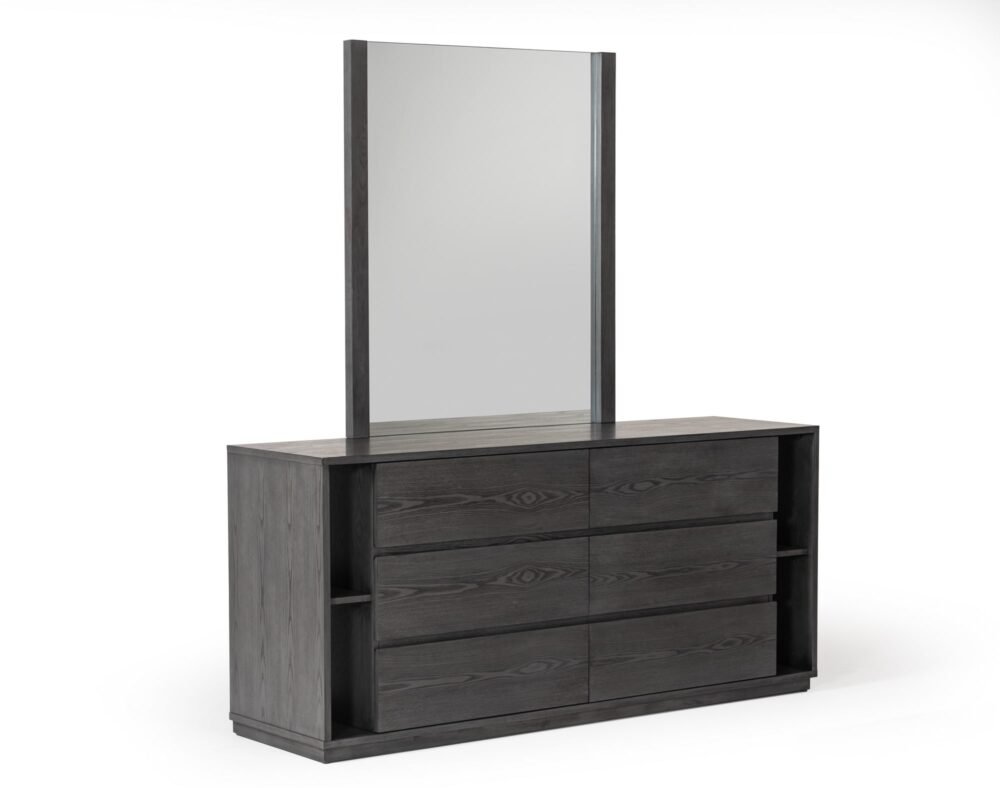 Cómoda gris moderna Nova Domus Jagger