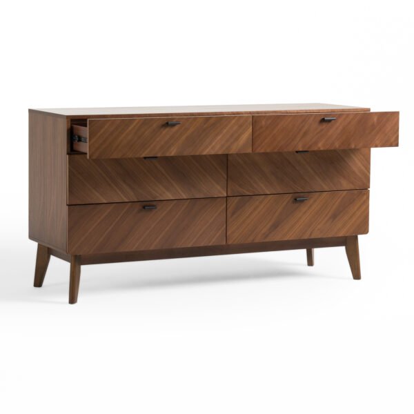 Cómoda Nova Domus Kamela- Cómoda moderna de nogal –
  Envíos a todo México | FurnitureMX