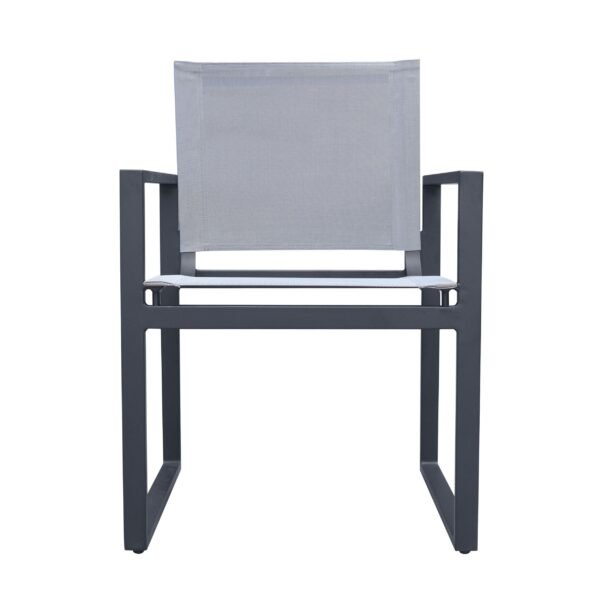 Mueble Renava Kayak - Sillón de comedor de exterior
  moderno de carbón (juego de 2) – Envíos a todo México | FurnitureMX