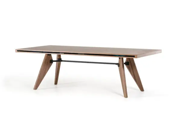 Mesa de comedor Mesa de comedor Modrest Kennedy
  Mid-Century de nogal – Envíos a todo México | FurnitureMX