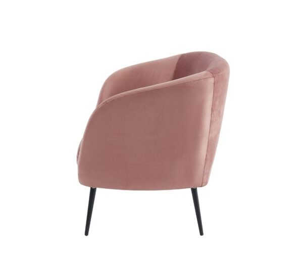 Sala Divani Casa Koeing - Sofá moderno de tela
  coral – Envíos a todo México | FurnitureMX