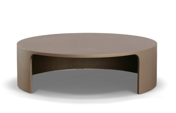 Mueble Modrest - Mesa de centro grande redonda
  moderna Laura – Envíos a todo México | FurnitureMX