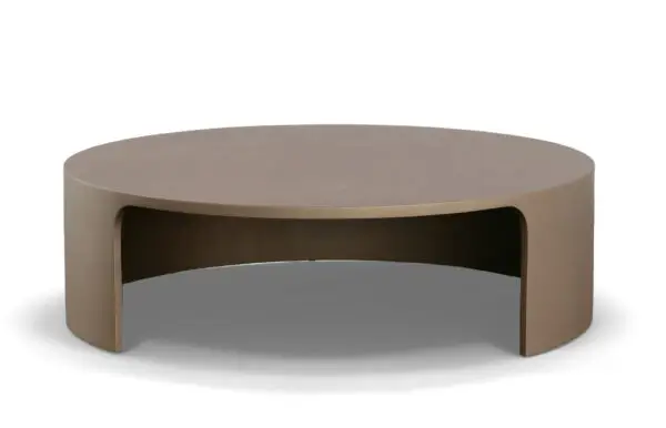 Mueble Modrest - Mesa de centro grande redonda
moderna Laura – Envíos a todo México | FurnitureMX