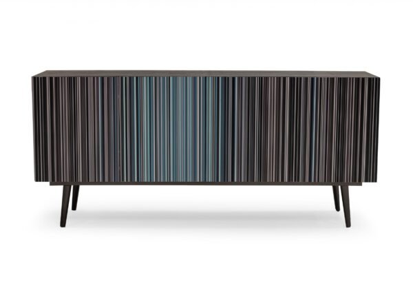 Mueble Modrest Macoy - Buffet moderno multicolor +
  fresno negro – Envíos a todo México | FurnitureMX