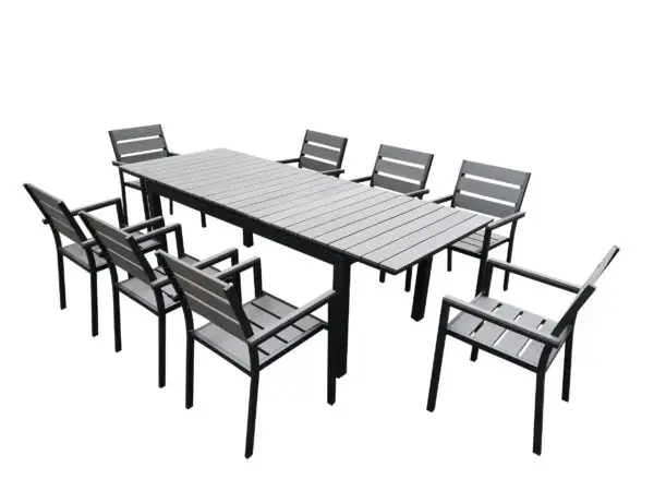 Mesa de comedor Renava Marina - Juego de mesa de
comedor de exterior gris – Envíos a todo México | FurnitureMX
