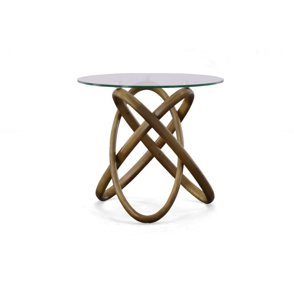 Modrest Mason – Clase moderna + Mesa auxiliar de nogal