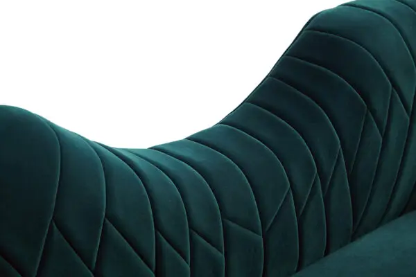 Sala Divani Casa Loretta Sofá moderno de terciopelo
verde – Envíos a todo México | FurnitureMX