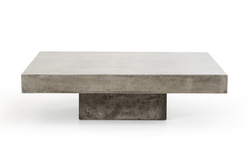 Mesa de centro moderna de hormigón Modrest Morley