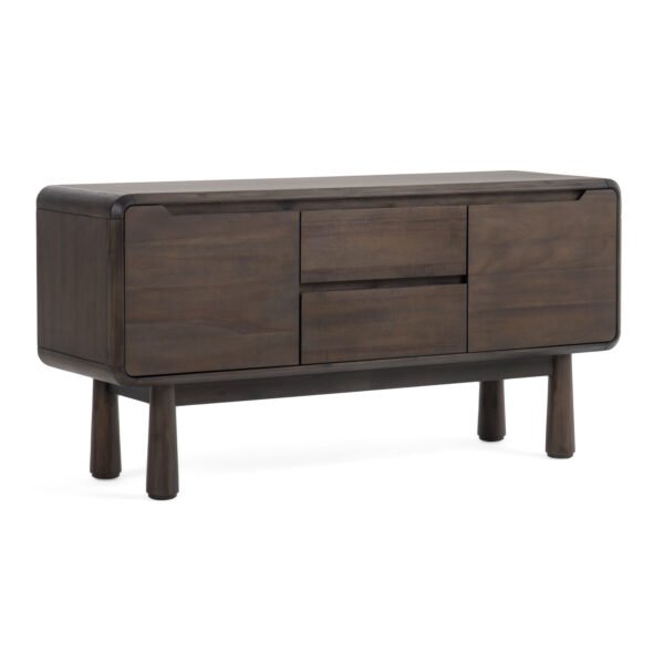 Mueble Modrest Rhea - Buffet moderno de acacia
  oscura – Envíos a todo México | FurnitureMX