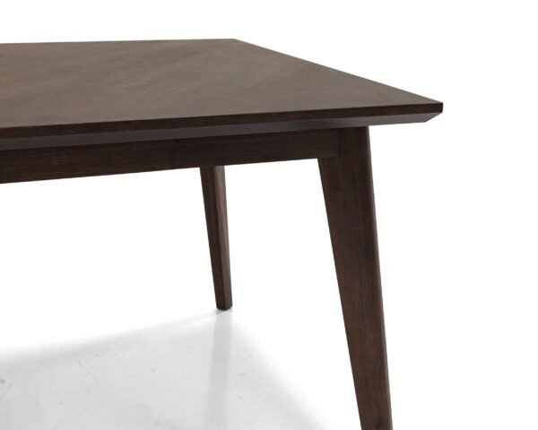 Mesa de comedor Modrest Roger - Mesa de comedor de
  acacia de mediados de siglo – Envíos a todo México | FurnitureMX